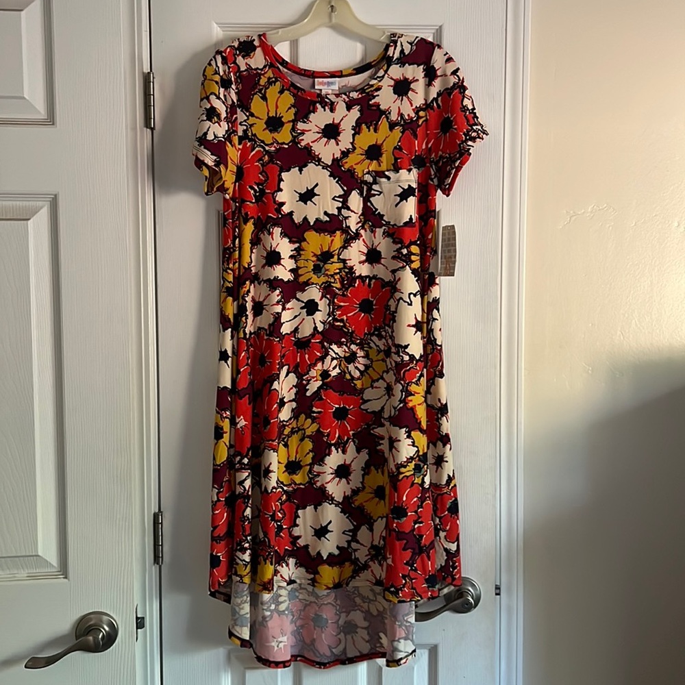 Lularoe Carly Dress Size XS 2-4 NWT